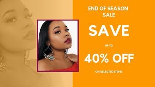 J' Adornments Fall Sale 2019