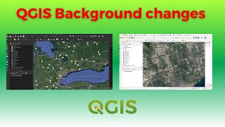 QGIS Background colour