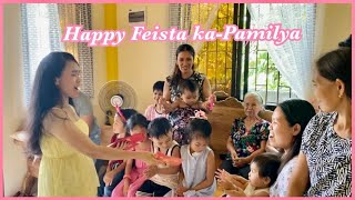 Feista Sa Aming Bayan! + Family Reunion and Ang pao giving for the kids !!!