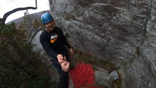 Maginot Line Shortoff Mountain Linville Gorge North Carolina- Pitch One