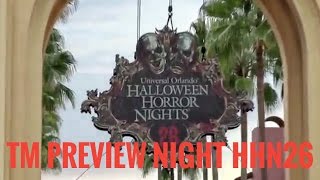 (2016) HHN26 TM Preview Night at Universal Studios Florida in Orlando