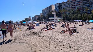 I like to walk on the beach