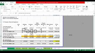 STATEMENT OF CASH FLOW