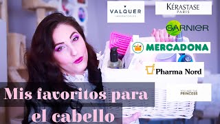 FAVORITOS PARA EL CABELLO❤️🤩 imprescindibles para un cabello bonito⬆️⬆️+productos MERCADONA!!