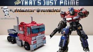 Rise of the Beasts Voyager OPTIMUS PRIME Review! "That's Just Prime!" Ep. 246!