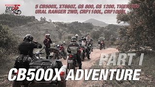 Malveira PART I - OFF ROAD - CB500X, CRF1100L, CRF1000L, XT660Z, Ural 2WD, Tiger800, GS1200, GS800