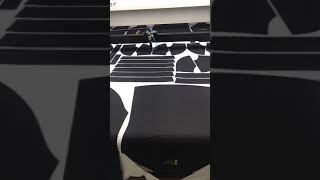 JHX high speed sublimation sportswear laser cutting