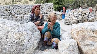 Nepali Old lady Enjoying Tobacco l Tobacco is Dangerous to Us l Stay Away