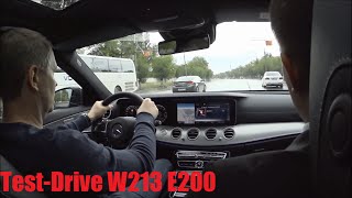 Тест драйв нового E-class(W213).Сравнение  с W222(S350d)VLGavto