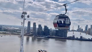 Emirates Air Line Cable Car London | Greenwich to Royal Victoria