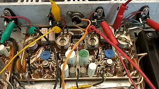 Repair of a vintage 60s Fisher 450t solid-state stereo receiver. Part 1/? amplifier troubleshooting