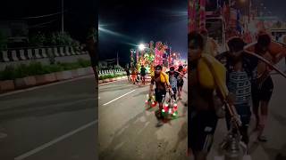 Shiv Parvati Ji Maha Vishal Kawad Yatra | Haridwar Se Jal K Sath Kawad Laate Hue Bhakt Jann #shorts