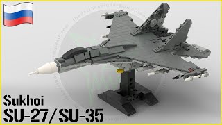 LEGO | Sukhoi SU-27 | SU-35 - 1/70 Scale