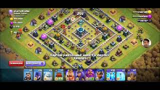 How to destroy Town Hall 13 RING BASE (ZapQuake Strategy)