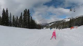 360 EP.2 Spring Ski at Lake Louise /Can in Canada