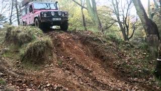 Land Rover Defender 110 at Brickhill