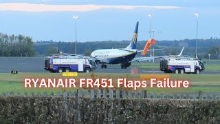 Ryanair FR451 | Declares Emergency on short final | Go Around | Newcastle Airport