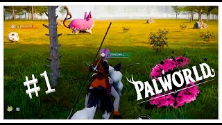 Palworld Gameplay - Episode 1  - Catching a big cat!