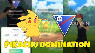 PIKACHU DOMINATES THE GREAT LEAGUE!!!