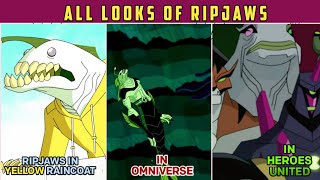 all looks of ripjaws || Ben 10 ripjaws || all styles of ripjaws || by sp dimension #ben10