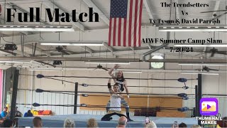 Full Match: The Trendsetters (Casen Caine & Pretty Boy Lane) VS Ty Tyson & David Parrish (7/20/24)