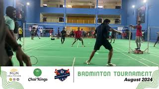 Men's Doubles Match 14 | Badminton Tournament | Chai Kings | #chennai