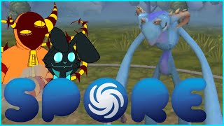 (Epilepsy Warning) PASTRA AND I BECOME GODS (Spore)