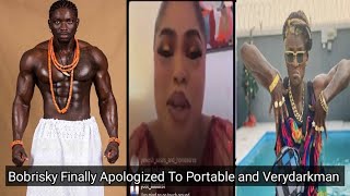 Bobrisky Finally Apologized To Portable And Verydarkman, #bobrisky #verydarkman#portable  #nigeria