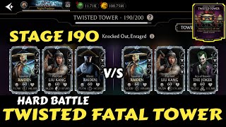 Mk Mobile | Fatal Twisted Tower | Hard Battle 190 | Beat By Diamond Team