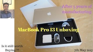 Macbook Pro 13 inch unboxing after 5 years of manufacturing