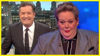 The Chase: Anne Hegerty RED-FACED after Piers Morgan admission 'What bit did you kiss?' | BS NEWS