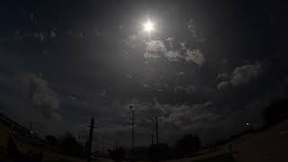 Solar eclipse from Robinson, Texas, 4/8/2024