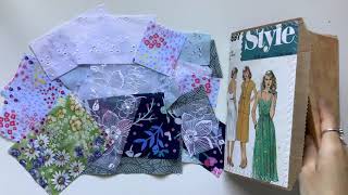 ASMR Making a vintage sewing journal - Adding pockets