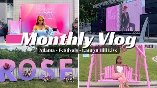 VLOG 17: MAY VLOG | ATL Celebrez En Rose, Strength of A Woman Fest, Lauryn Hill Live, ChitChat, GRWM