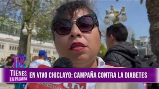 Chiclayo: realizan campaña contra la diabetes