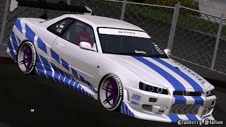 [SHERE]MOD NISSAN SKYLINE R34 PAUL WAKER V15 KW GTA SAN ANDROID