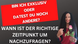 Bist du exklusiv, oder dated er/sie noch andere? Seid ihr wirklich in einer Beziehung?