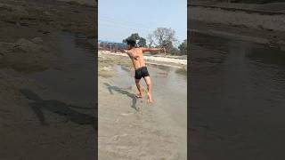 cross crew🔥 practice in water😄#shorts #viral #backflip #viralvideo