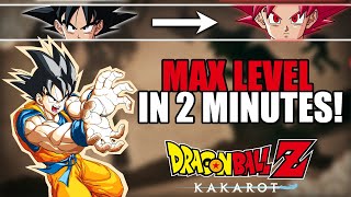 How To Level Up Fast In Dragon Ball Z Kakarot - Level 0-300 In 2 Minutes!