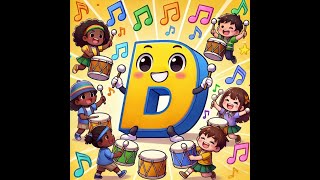 🎶 D is for Dance and Drum! | Fun Song About the Letter D 🎶