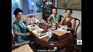 Henry & Carla Soemanta dinner , Kaiulani & Moana Surfr., Waikiki, Hawaii  10-27-2017 Episode 4