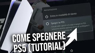 Come spegnere PS5 - Come spegnere una PS5