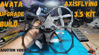 DJI Avata 1 Axisflying 3.5 Upgrade Frame Kit - Full installation