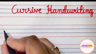 How to write English cursive letters | How to write in cursive letters #cursive writing #cursive