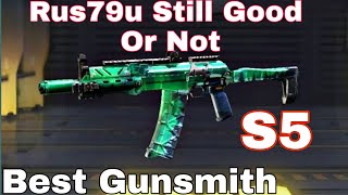 Rus79u Is Still Good Or Not In Cod Mobile Season 5 | Best Rus79u Gunsmith In Cod Mobile Season 5