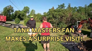 Tank Master Fan Makes A Surprise Visit