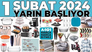 ✅BU HAFTA PERŞEMBE A101✅A101 1 ŞUBAT 2024 | A101 AKTÜEL PLASTİK&CAM MUTFAK GEREÇLERİ | A101 KAMPANYA