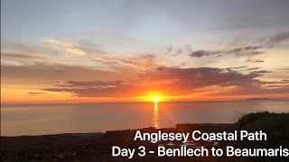 Walking the Anglesey Coastal Path for Macmillan Cancer Support - Day 3 Benllech to Beaumaris