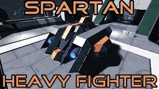 Spartan Heavy Fighter: Space Engineers