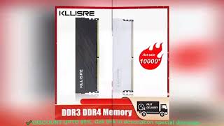 ✔️Kllisre DDR3 DDR4 4GB 8GB 16GB Memory Ram 1600 1866 2666 3200 MHz Desk